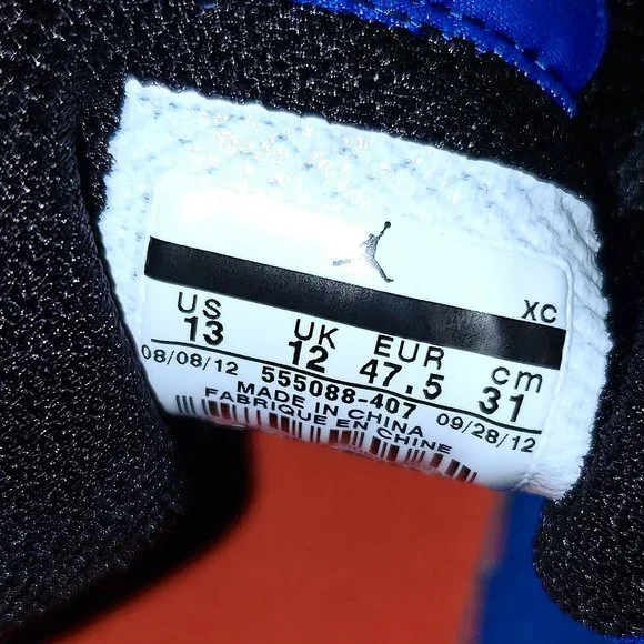 Mens Nike Air Jordan 1 Retro High OG Knicks - Picture 6 of 6